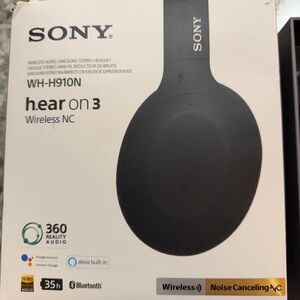 Sony WH-H910N Wireless NC Headphones in Black